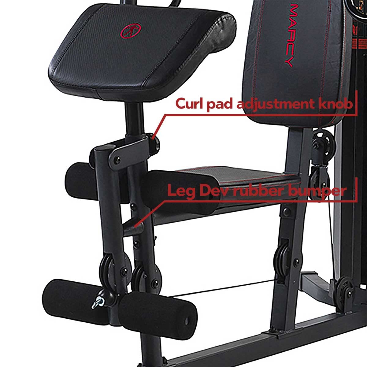 Marcy Eclipse HG3000 Kraftstation – Multifunktional, 68 kg Block